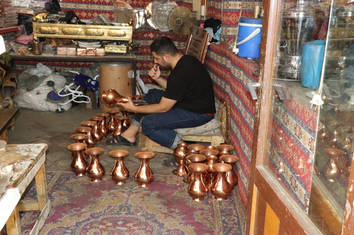 Bakır ustası Hasan Hinki (45)